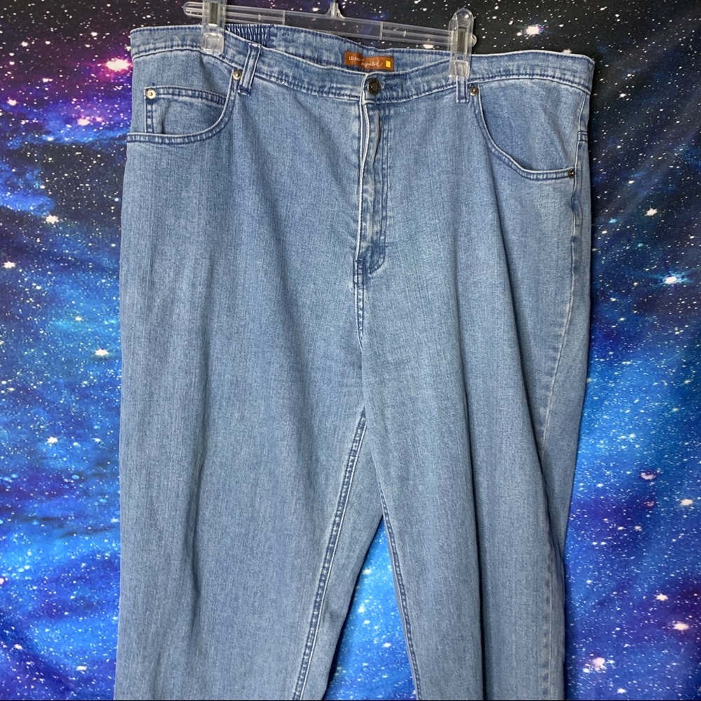 Liz & Me-Elastic Waist Cropped Jeans size 4 Petite - Picture 2 of 11